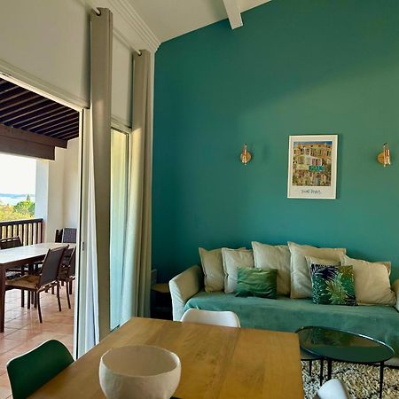 Les Restanques Cabriere 3123 Vue Mer 3 Chambres グリモー エクステリア 写真